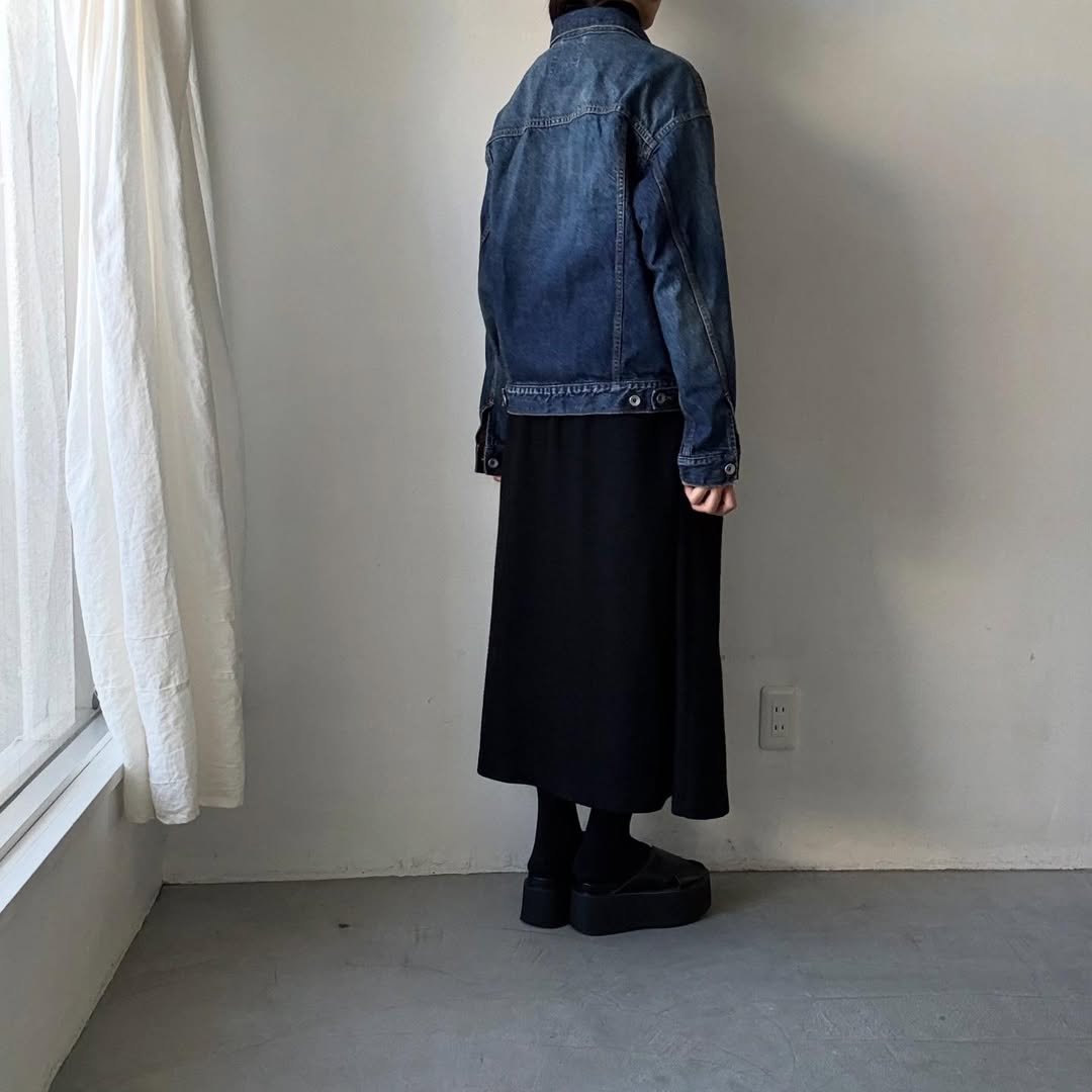 R&D.M.Co  デニムオーバーサイズトラッカージャケット