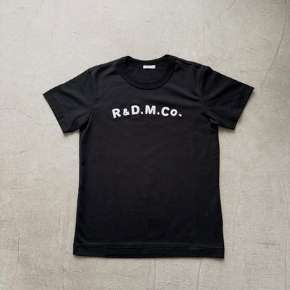 R&D.M.Co パイルエンブロイダリーTシャツ