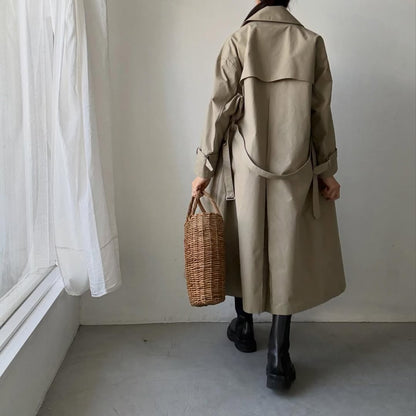TENNE HANDCRAFTED MODERN　ブリスベンモスビッグサイズトレンチコート