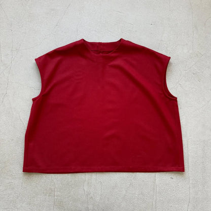 Linenya  ウール混ベスト　レッド