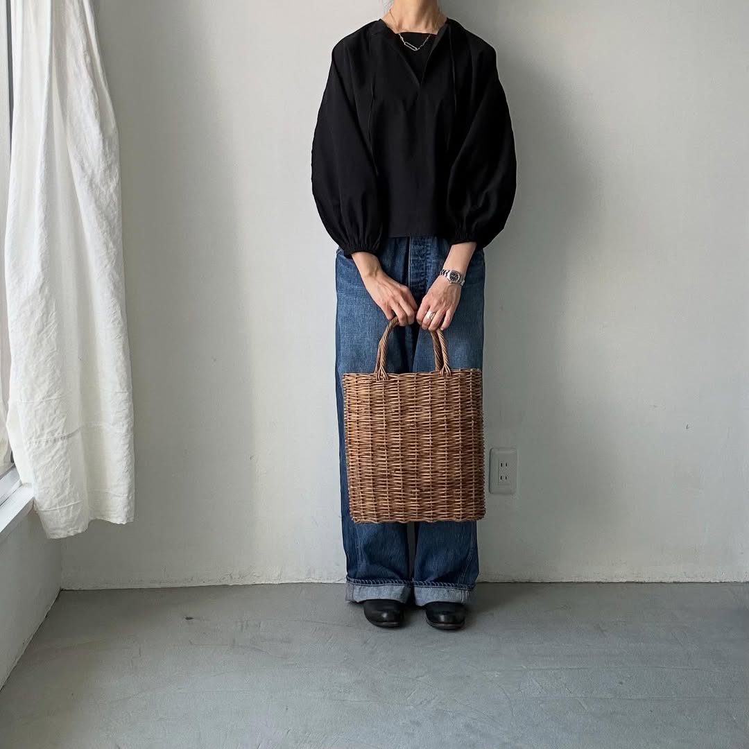 TENNE HANDCRAFTED MODERN ボリュームスリーブプルオーバー