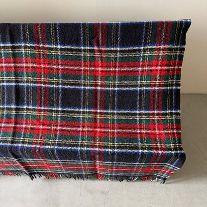 TWEED MILL ウールブランケット
 Black stewart