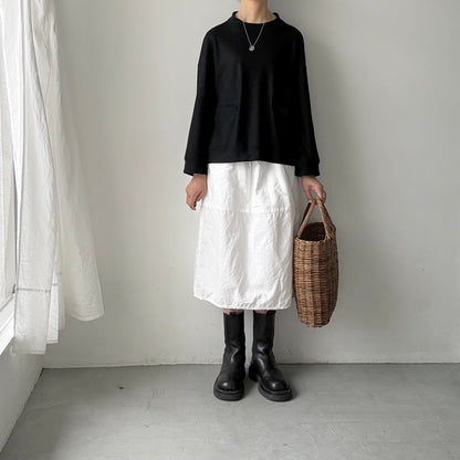 R&D.M.Co  ミドルスムースポケットプルオーバー