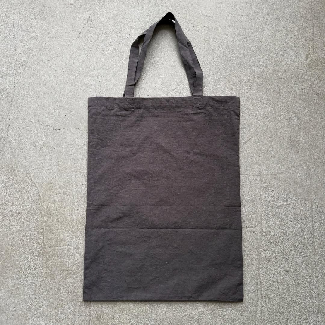 OLDMANS TAILOR  OMTプリントトートバッグ　チャコール