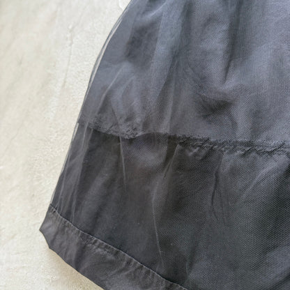 R&D.M.Co 　シルクサテンドッキングバルーンスカート