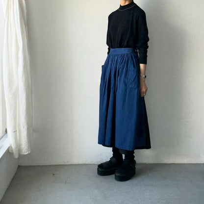 cion  コットンモックネックニット