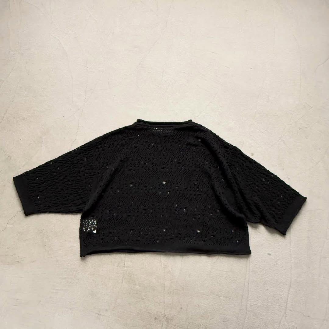 atelier naruse  スキャッタードホールニットプルオーバー