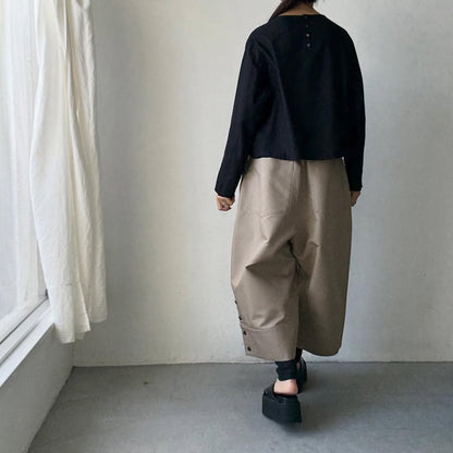 TENNE HANDCRAFTED MODERN オーバーオールパンツ　カーキ