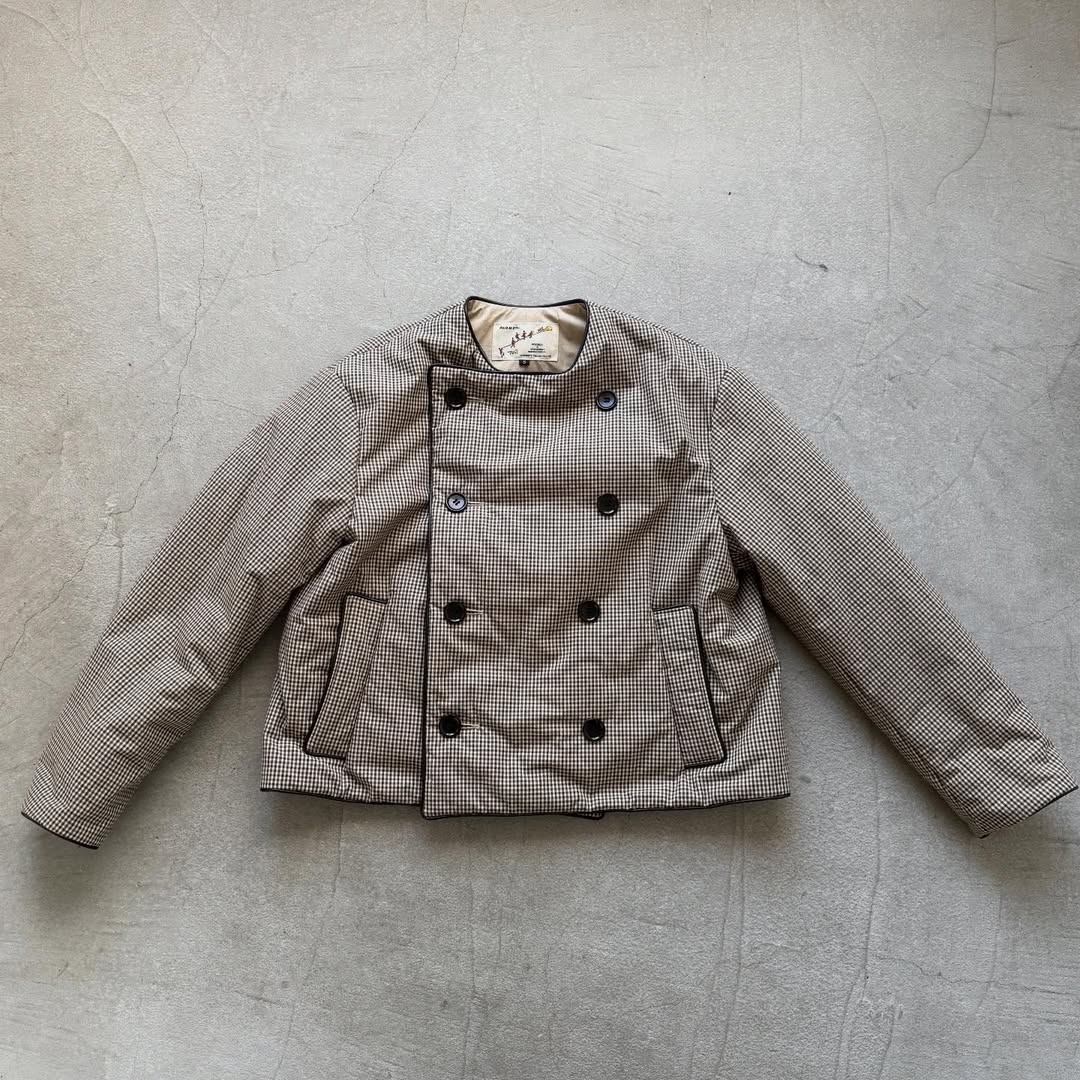 R&D.M.Co  ガンクラブトリミングパフジャケット