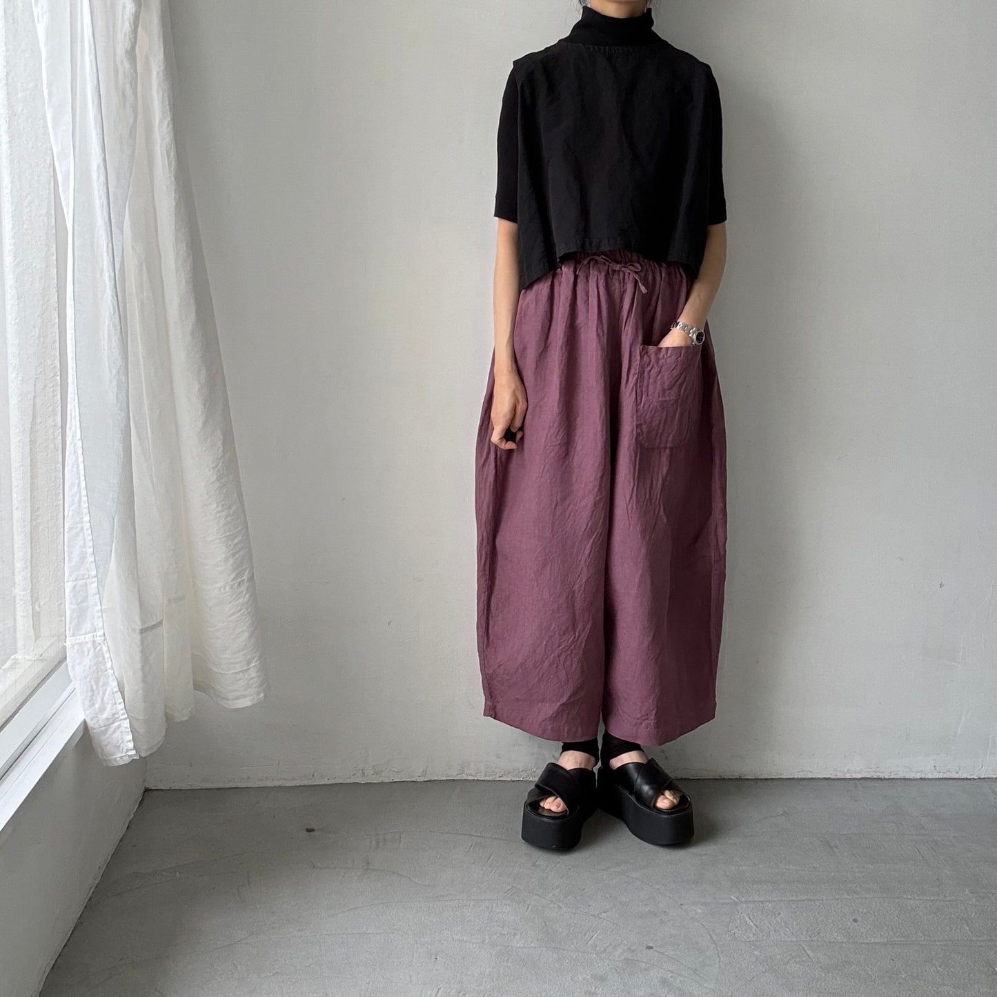 atelier d'antan  Wileyリネンパンツ