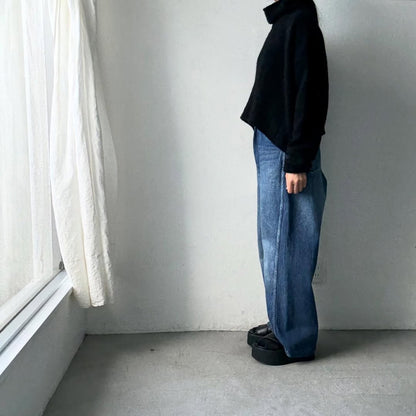 R&D.M.Co カシミアメリノハイネックセーター