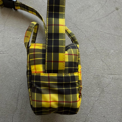 R&D.M.Co タータンチェックグロッサリーミニショルダーバッグ　ルイス