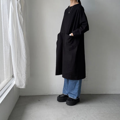 jujudhau デッドストックコットンイージードレス