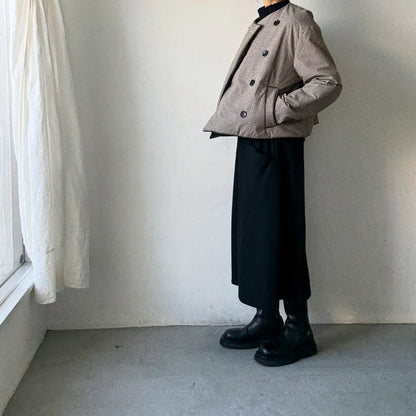 R&D.M.Co  ガンクラブトリミングパフジャケット
