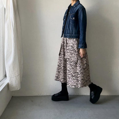 R&D.M.Co 　ワイルドベリーポケットスカート