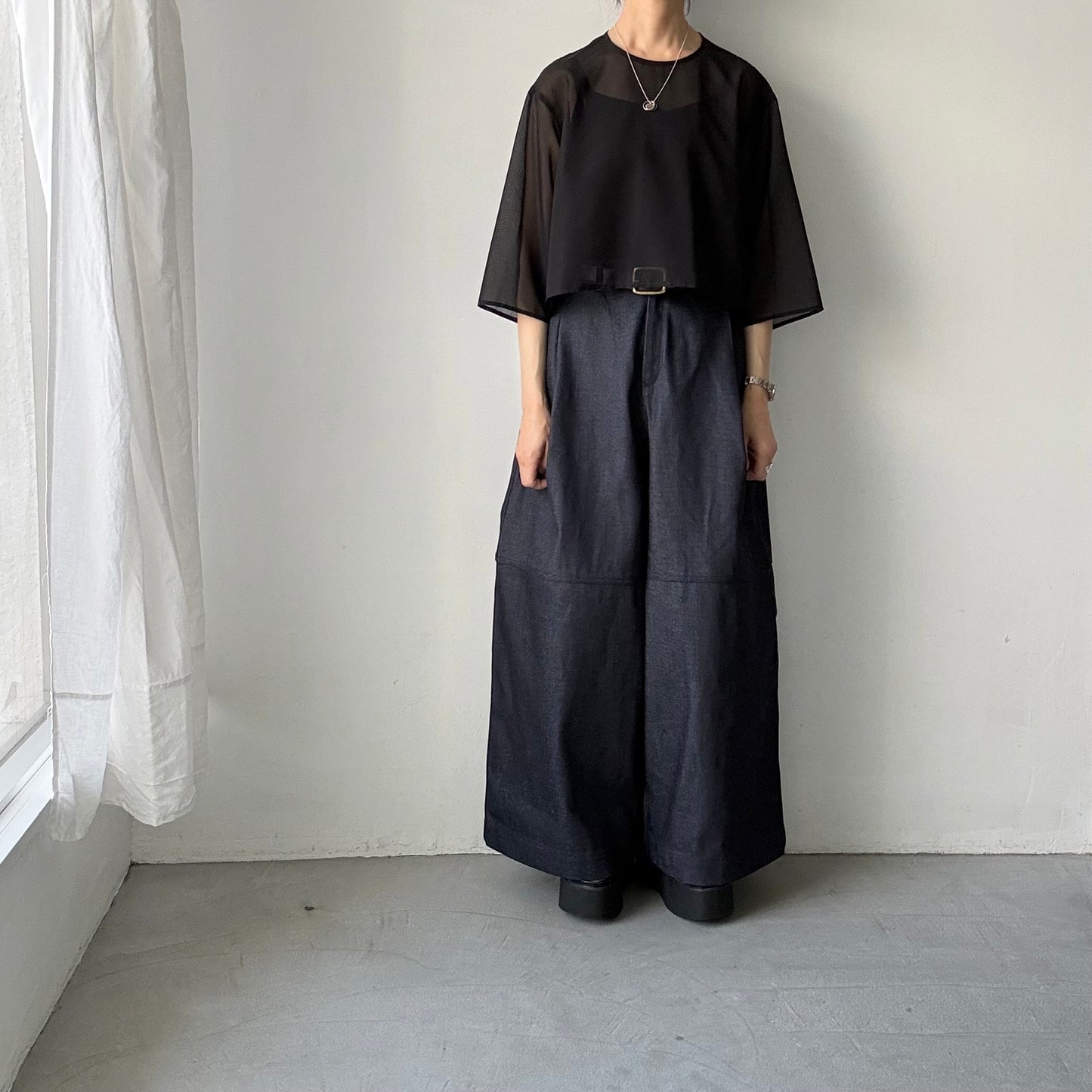 TENNE HANDCRAFTED MODERN デニムドカンパンツ