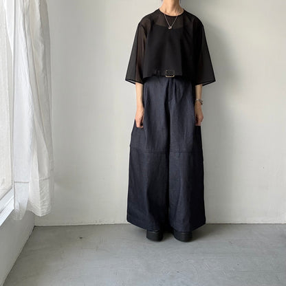 TENNE HANDCRAFTED MODERN デニムドカンパンツ