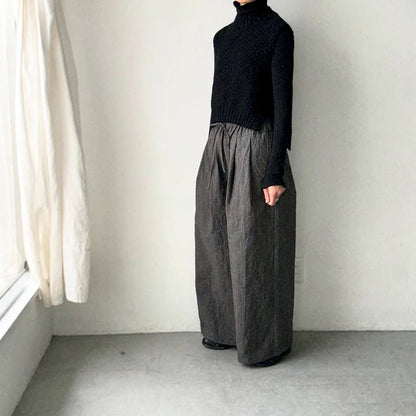 kijinokanosei  フラクタルワイドパンツ