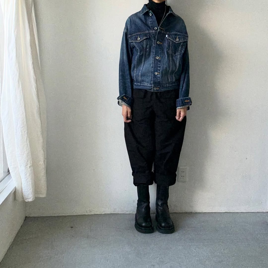 R&D.M.Co  デニムオーバーサイズトラッカージャケット