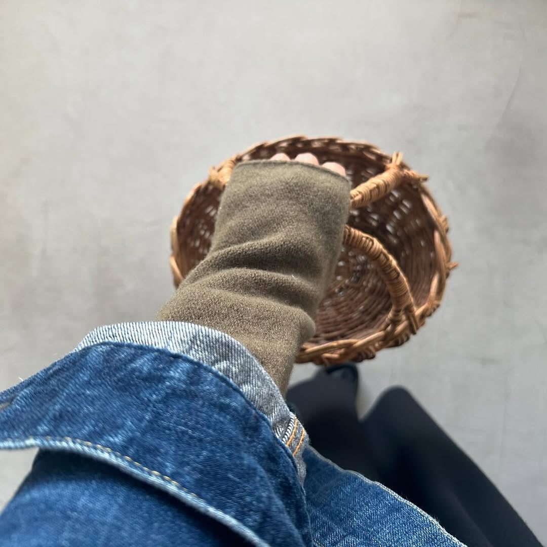 Kopka ウールアームウォーマー　カーキ