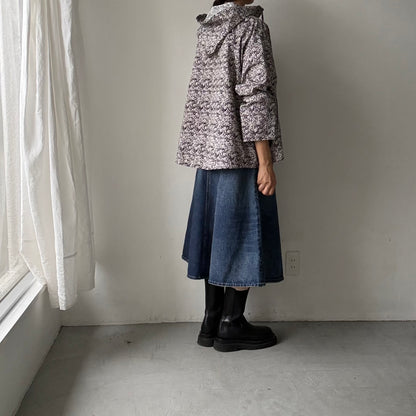 R&D.M.Co  コットンワイルドベリーフーディブルゾン