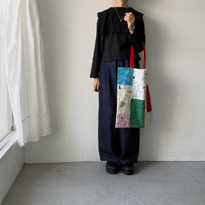 R&D.M.Co  モザイクグラフィティトートバッグ　マルチ