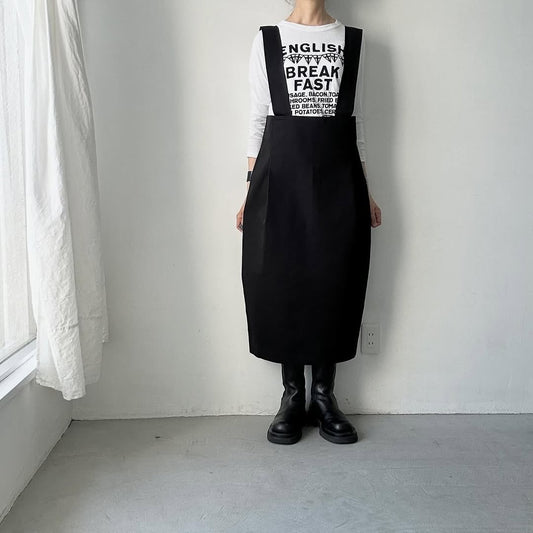 cion コットンジャンパースカート