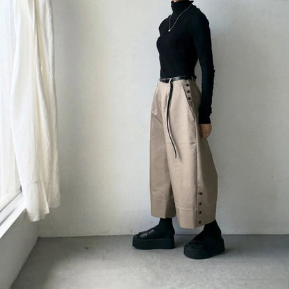 TENNE HANDCRAFTED MODERN オーバーオールパンツ　カーキ