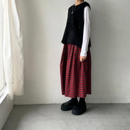 cion  アルパカ混モールベスト