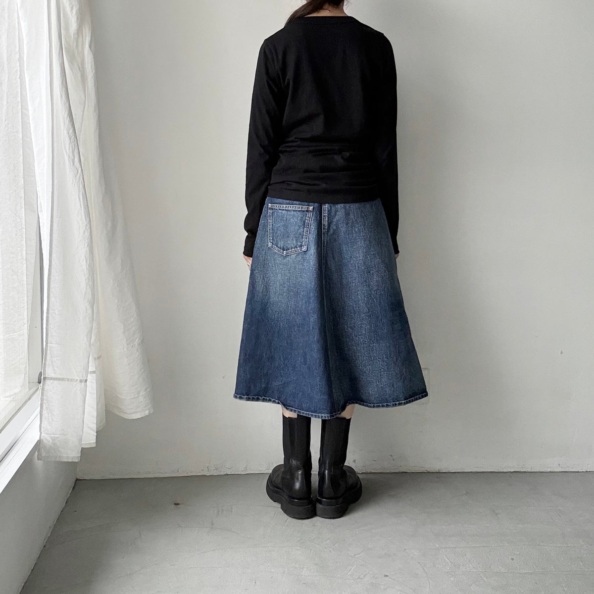 R&D.M.Co  GOOD MORNING長袖Tシャツ