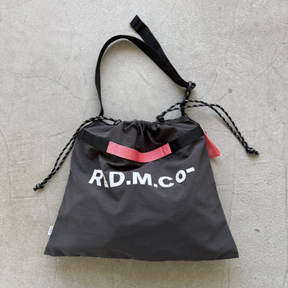 R&D.M.Co 　ショッピングバッグ　ダークグレー