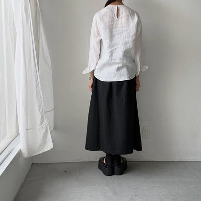ゴーシュ  ヘンププルオーバーブラウス