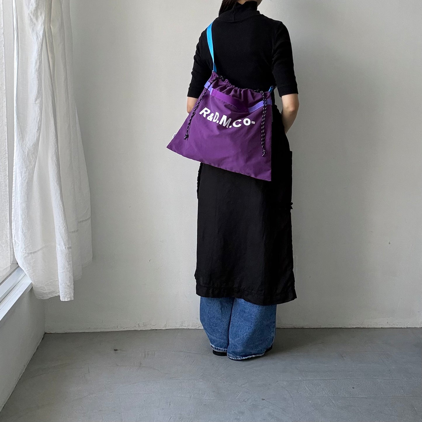 R&D.M.Co 　ショッピングバッグ　パープル