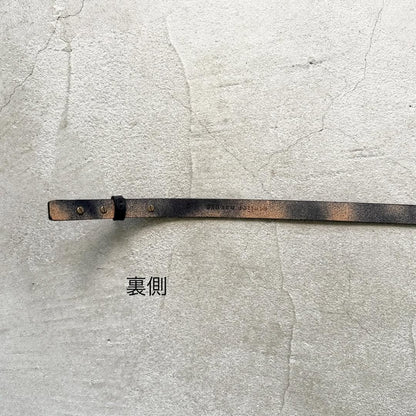 atelier naruse ギボシミドルベルト　ブラック