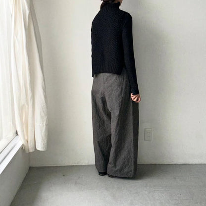 kijinokanosei  フラクタルワイドパンツ