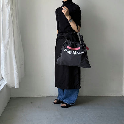 R&D.M.Co 　ショッピングバッグ　ダークグレー