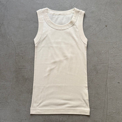 homspun 度詰めフライスタンクトップ　きなり