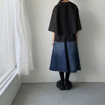 homspun  無地ノースリーブプルオーバー