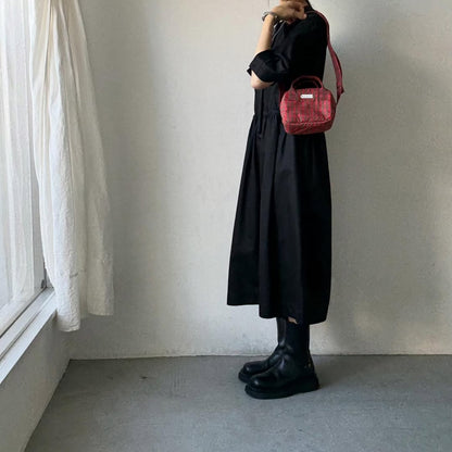 R&D.M.Co タータンチェックグロッサリーミニショルダーバッグ　ロイヤルスチュワート