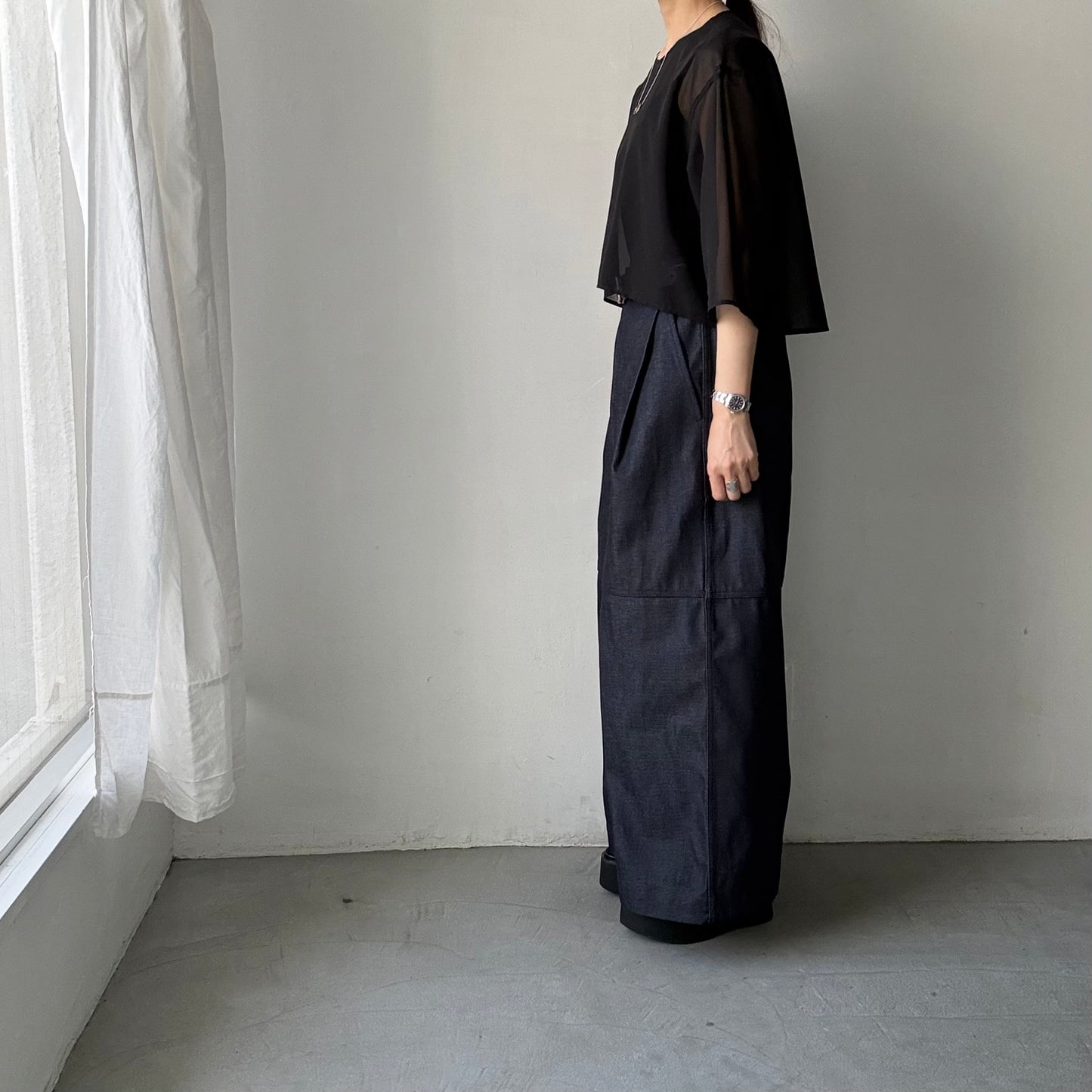 TENNE HANDCRAFTED MODERN デニムドカンパンツ