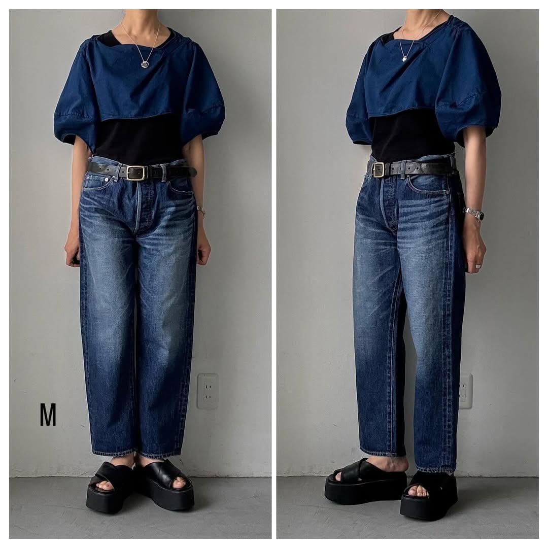 🔵来季分予約受付中🔵R&D.M.Co ストレートデニムパンツ(ヴィンテージライク)