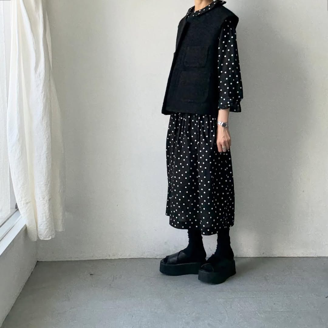 TENNE HANDCRAFTED MODERN アンゴラツイードベスト