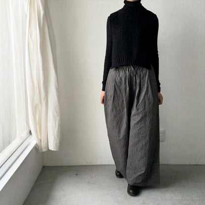 kijinokanosei  フラクタルワイドパンツ