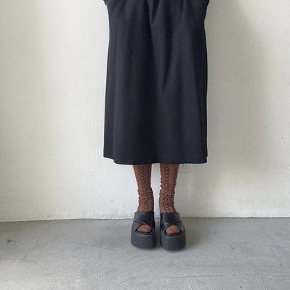 atelier naruse ウールループハイソックス