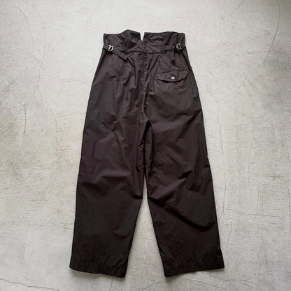 ゴーシュ  タイプライターサイドアジャストワイドパンツ