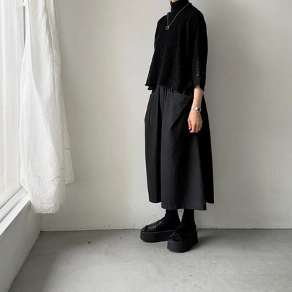 atelier naruse  スキャッタードホールニットプルオーバー