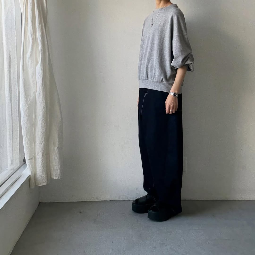 Linenya  バルーンスリーブカットソー