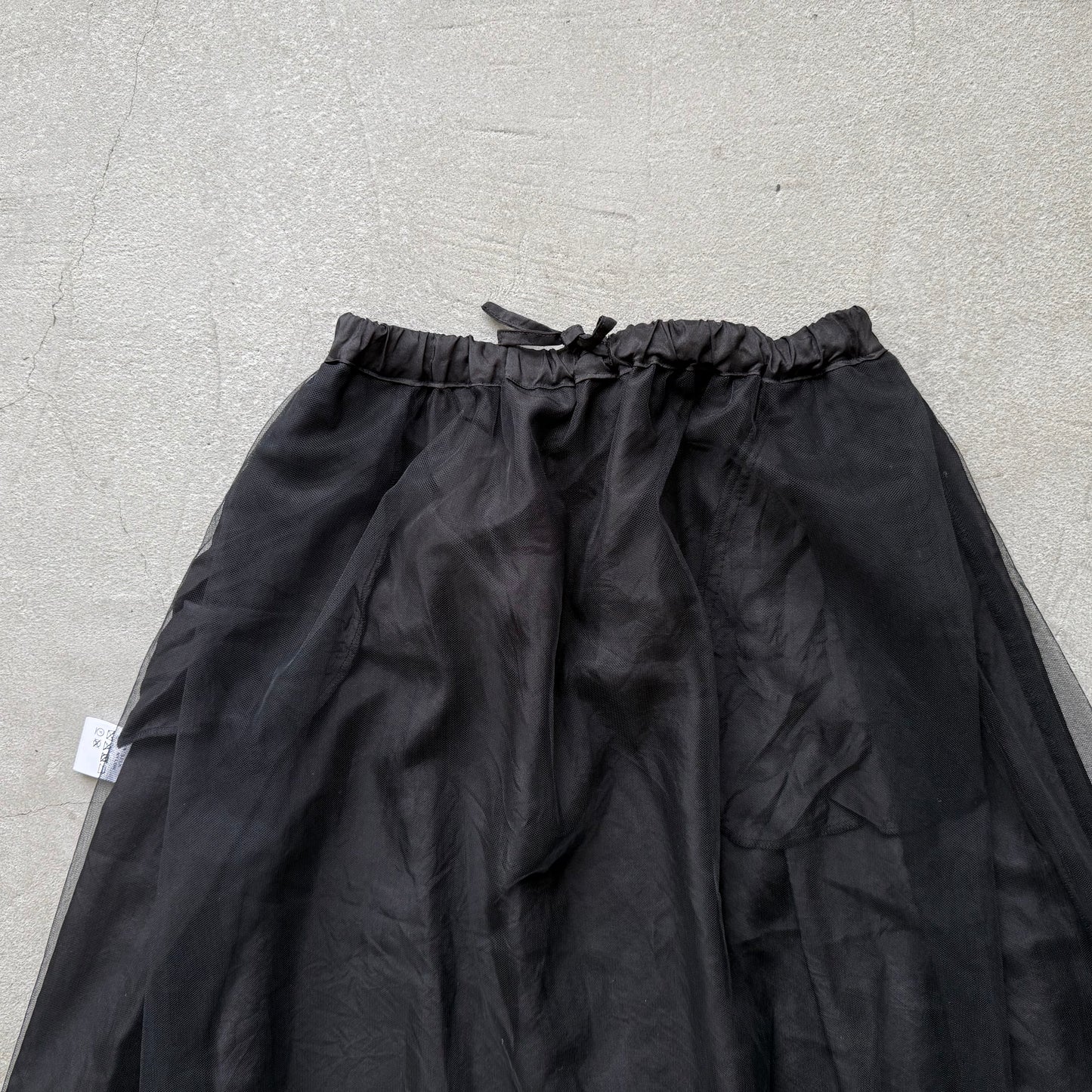 R&D.M.Co 　シルクサテンドッキングバルーンスカート