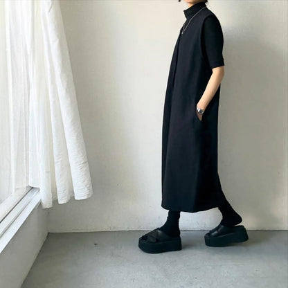 atelier naruse コットンリネンスラブジャンパースカート