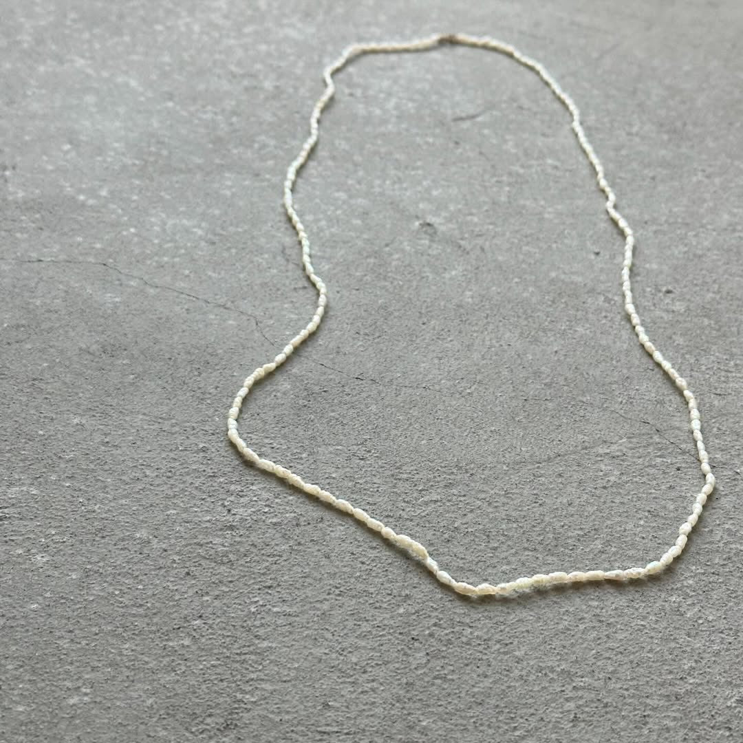 Toile Bijoux バロックパールロングネックレス